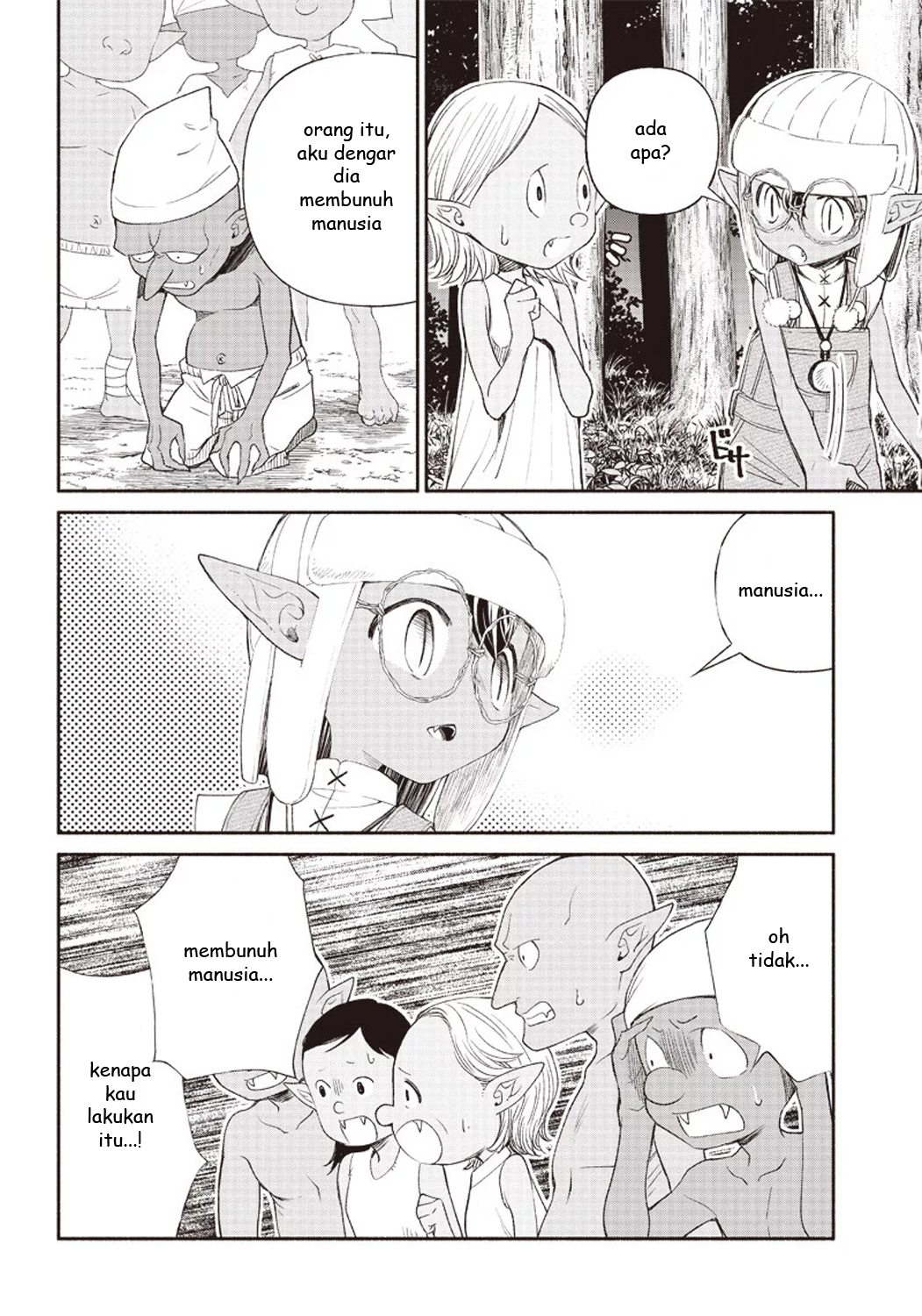 Tensei Goblin da kedo Shitsumon aru? Chapter 02 Bahasa Indonesia